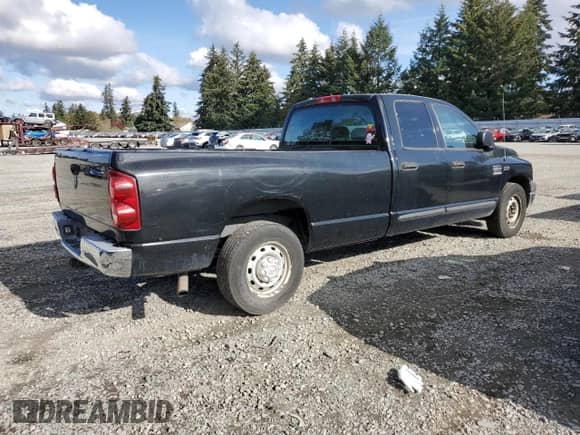 2007 Dodge 2500 SLT with VIN 3D7KR28D57G733500, listed as a Copart auction lot 77186064 with 180,931 mi miles and Clean title. Bid and sale history available at DreamBid. Image 3.