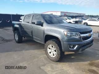 2017 Chevrolet Colorado 2WD LT with VIN 1GCGSCEN7H1155567, listed as a IAAI auction lot 43339573 with 93,458 mi miles and . Bid and sale history available at DreamBid. Image 1.
