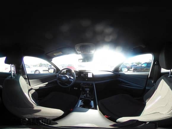 2025 Hyundai Elantra Blue with VIN KMHLM4DJXSU123355, listed as a IAAI auction lot 43148865 with 12,249 mi miles and . Bid and sale history available at DreamBid. Image 18.