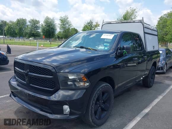 2017 Ram 1500 Tradesman with VIN 1C6RR7FG9HS857905, listed as a IAAI auction lot 42707617 with 96,967 mi miles and . Bid and sale history available at DreamBid. Image 2.