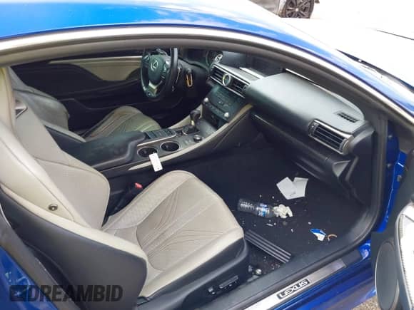 2015 Lexus RC F with VIN JTHHP5BC1F5001963, listed as a IAAI auction lot 42866243 with 120,789 mi miles and . Bid and sale history available at DreamBid. Image 5.