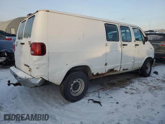 1995 Dodge Cargo z VIN 2B7HB21Y6SK555744, wystawiony jako Copart lot #88470965 z przebiegiem 240 269 mil mil oraz Szkoda całkowita • Salvage title. Historia ofert i sprzedaży dostępna na DreamBid. Obrazek 3.