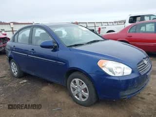 2009 Hyundai Accent Auto GLS with VIN KMHCN46C69U303163, listed as a IAAI auction lot 43496252 with 121,614 mi miles and . Bid and sale history available at DreamBid. Image 1.