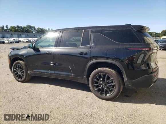 2024 Chevrolet Traverse AWD LS with VIN 1GNEVEKS6RJ142614, listed as a Copart auction lot 74290334 with 1,243 mi miles and Salvage title. Bid and sale history available at DreamBid. Image 2.