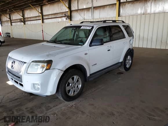 2008 Mercury Mariner with VIN 4M2CU91Z78KJ10959, listed as a Copart auction lot 51312715 with 162,713 mi miles and Salvage title. Bid and sale history available at DreamBid. Image 1.