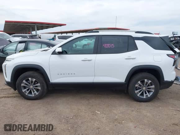 2025 Chevrolet Equinox FWD LT с VIN 3GNAXHEG3SL164652, выставлен на аукционе IAAI как лот 41813653 с пробегом 4 356 миль миль и . История ставок и продаж доступна на DreamBid. Изображение 14.