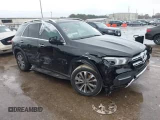 2023 Mercedes-Benz GLE 350 with VIN 4JGFB4JB2PA898709, listed as a IAAI auction lot 41247383 with 16,349 mi miles and . Bid and sale history available at DreamBid. Image 1.