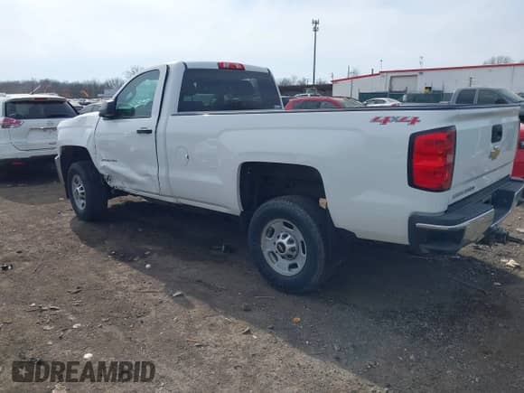 2015 Chevrolet Silverado 2500HD Work Truck with VIN 1GC0KUEG1FZ526388, listed as a IAAI auction lot 41774856 with Not provided miles and . Bid and sale history available at DreamBid. Image 3.