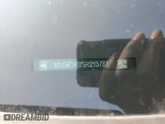 2025 Chevrolet Suburban Z71 with VIN 1GNS6DRD1SR253788, listed as a Copart auction lot 71816355 with 3,467 mi miles and Clean title. Bid and sale history available at DreamBid. Image 13.