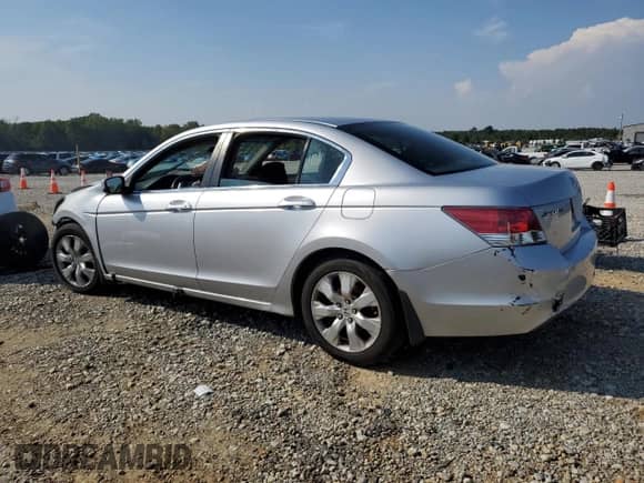 2010 Honda Accord EX with VIN 1HGCP2F75AA083947, listed as a Copart auction lot 80585665 with 213,553 mi miles and Clean title. Bid and sale history available at DreamBid. Image 2.