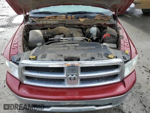 2011 Ram 1500 Big Horn with VIN 1D7RV1CT7BS564021, listed as a Copart auction lot 38413484 with Not provided miles and Salvage title. Bid and sale history available at DreamBid. Image 11.