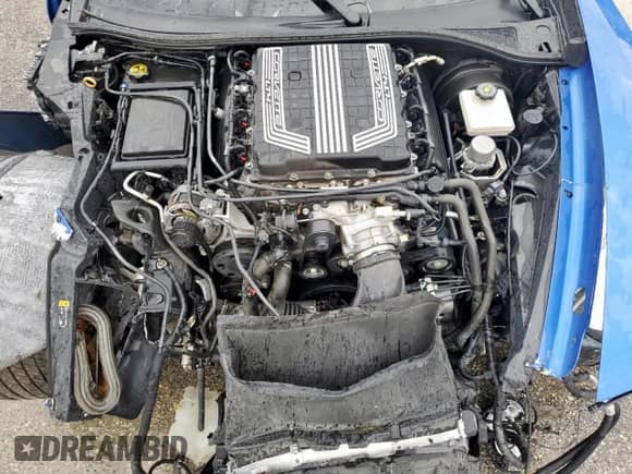 2019 Chevrolet Corvette Z06 2LZ с VIN 1G1YS2D69K5603759, выставлен на аукционе Copart как лот 66684285 с пробегом 40 023 миль миль и Списание • Salvage title. История ставок и продаж доступна на DreamBid. Изображение 11.