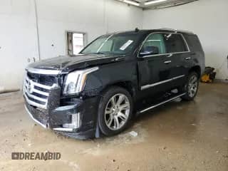 2015 Cadillac Escalade Premium z VIN 1GYS4CKJ4FR286891, wystawiony jako Copart lot #83951775 z przebiegiem 79 530 mil mil oraz Szkoda całkowita • Salvage title. Historia ofert i sprzedaży dostępna na DreamBid. Obrazek 1.