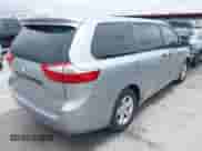 2015 Toyota Sienna L with VIN 5TDZK3DC6FS673338, listed as a IAAI auction lot 42497655 with 158,216 mi miles and . Bid and sale history available at DreamBid. Image 4.