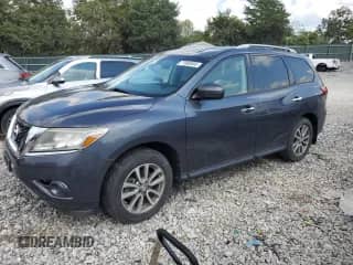2014 Nissan Pathfinder SV with VIN 5N1AR2MM0EC679420, listed as a Copart auction lot 71560565 with 115,401 mi miles and Clean title. Bid and sale history available at DreamBid. Image 1.