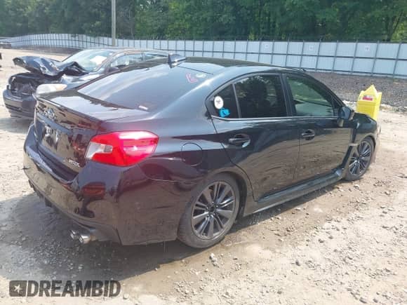 2020 Subaru WRX with VIN JF1VA1A61L9801439, listed as a IAAI auction lot 42367011 with 28,603 mi miles and . Bid and sale history available at DreamBid. Image 4.