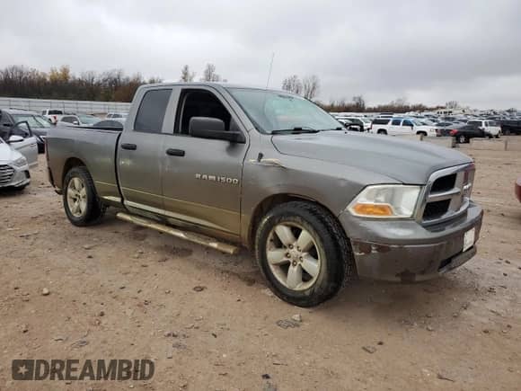 2012 Ram 1500 Tradesman with VIN 1C6RD6FP0CS113112, listed as a Copart auction lot 83856894 with 173,094 mi miles and Salvage title. Bid and sale history available at DreamBid. Image 4.
