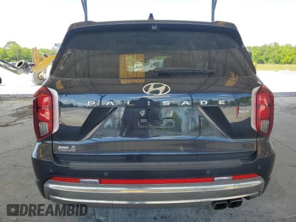2023 Hyundai Palisade Calligraphy with VIN KM8R7DGE3PU580225, listed as a Copart auction lot 66446045 with Not provided miles and Non repairable. Bid and sale history available at DreamBid. Image 6.