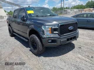 2020 Ford F-150 XL with VIN 1FTEW1EP7LKF51213, listed as a IAAI auction lot 42757812 with 75,059 mi miles and . Bid and sale history available at DreamBid. Image 1.