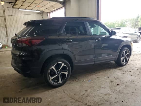 2022 Chevrolet TrailBlazer RS z VIN KL79MUSL3NB032914, wystawiony jako Copart lot #59501655 z przebiegiem 36 951 mil mil oraz Szkoda całkowita • Salvage title. Historia ofert i sprzedaży dostępna na DreamBid. Obrazek 3.