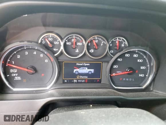 2021 Chevrolet Silverado 1500 LT with VIN 3GCPWCET0MG224114, listed as a Copart auction lot 67335065 with 93,165 mi miles and Salvage title. Bid and sale history available at DreamBid. Image 9.