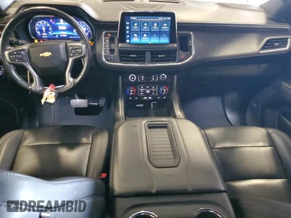 2023 Chevrolet Tahoe LT with VIN 1GNSKNKD8PR193818, listed as a Copart auction lot 67252615 with 84,233 mi miles and Salvage title. Bid and sale history available at DreamBid. Image 8.