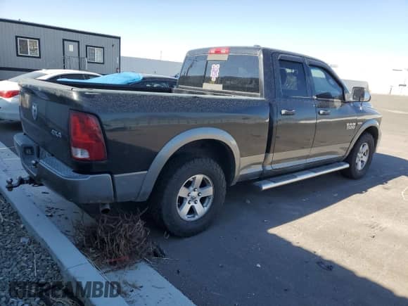 2009 Dodge 1500 SLT z VIN 1D3HV18T69S776506, wystawiony jako Copart lot #74544464 z przebiegiem 156 011 mil mil oraz Szkoda całkowita • Salvage title. Historia ofert i sprzedaży dostępna na DreamBid. Obrazek 3.