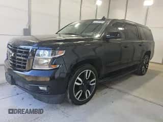 2020 Chevrolet Suburban LT with VIN 1GNSKHKC8LR101352, listed as a Copart auction lot 85593155 with 197,225 mi miles and Clean title. Bid and sale history available at DreamBid. Image 1.