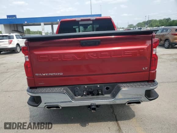 2023 Chevrolet Silverado 1500 LT with VIN 1GCRDDED3PZ272840, listed as a Copart auction lot 60309255 with 15,161 mi miles and Salvage title. Bid and sale history available at DreamBid. Image 6.