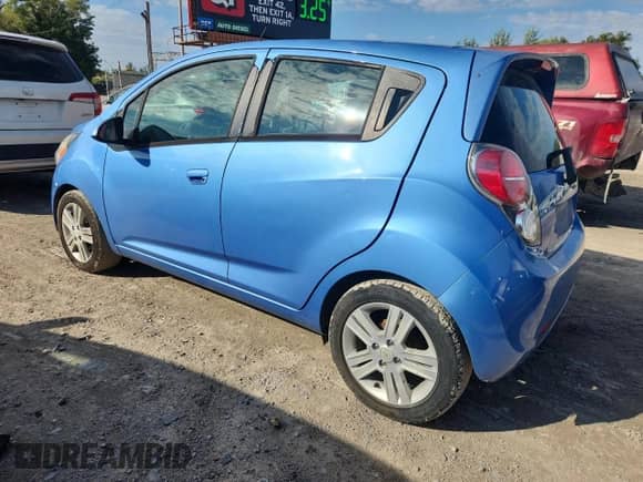2014 Chevrolet Spark LT с VIN KL8CD6S91EC555537, выставлен на аукционе Copart как лот 85692555 с пробегом 118 642 миль миль и Списание • Salvage title. История ставок и продаж доступна на DreamBid. Изображение 2.