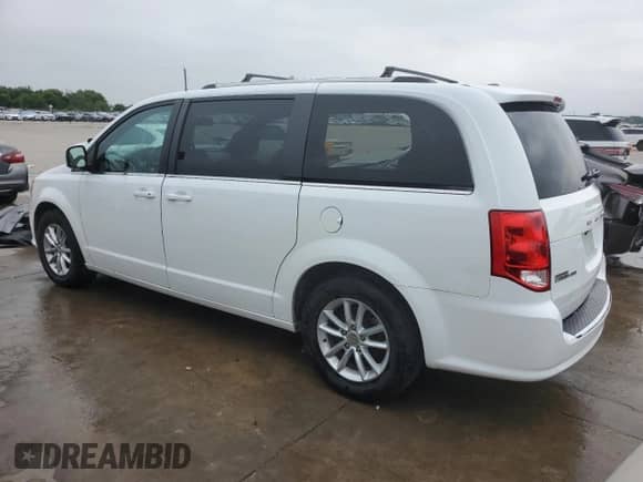 2020 Dodge Grand Caravan SXT z VIN 2C4RDGCG4LR194152, wystawiony jako Copart lot #56340784 z przebiegiem 87 705 mil mil oraz Czysty tytuł • Clean title. Historia ofert i sprzedaży dostępna na DreamBid. Obrazek 2.