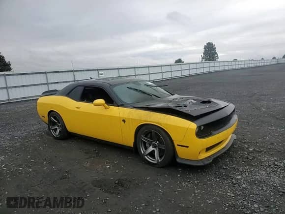 2018 Dodge Challenger SRT Hellcat with VIN 2C3CDZC92JH195777, listed as a Copart auction lot 80744665 with Not provided miles and Salvage title. Bid and sale history available at DreamBid. Image 13.