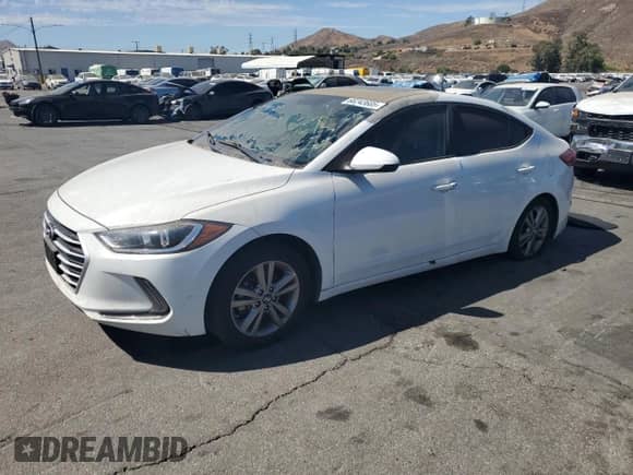 2017 Hyundai Elantra SE with VIN 5NPD84LF6HH187423, listed as a Copart auction lot 66243605 with 155,823 mi miles and Clean title. Bid and sale history available at DreamBid. Image 1.