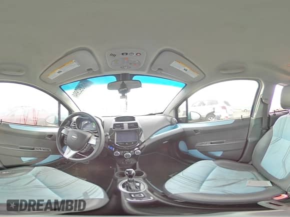 2015 Chevrolet Spark LT with VIN KL8CK6S03FC808883, listed as a Copart auction lot 86392994 with 44,596 mi miles and Salvage title. Bid and sale history available at DreamBid. Image 12.