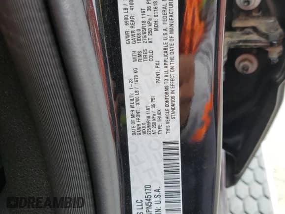 2023 Ram 1500 Big Horn z VIN 1C6RREFG4PN545170, wystawiony jako Copart lot #81573725 z przebiegiem 37 206 mil mil oraz Szkoda całkowita • Salvage title. Historia ofert i sprzedaży dostępna na DreamBid. Obrazek 13.