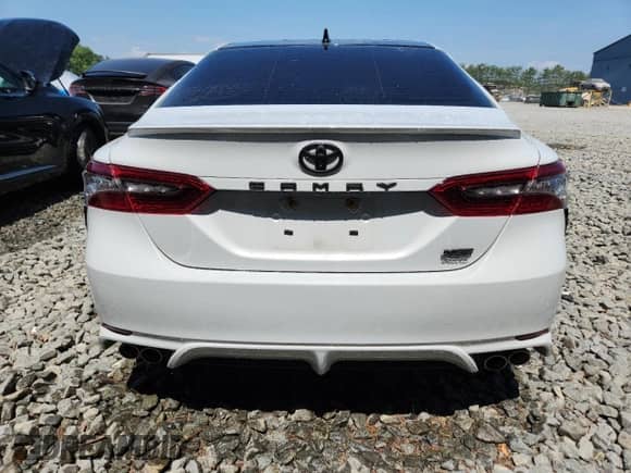 2022 Toyota Camry XSE with VIN 4T1K61BKXNU055868, listed as a Copart auction lot 65652195 with 56,360 mi miles and Salvage title. Bid and sale history available at DreamBid. Image 6.