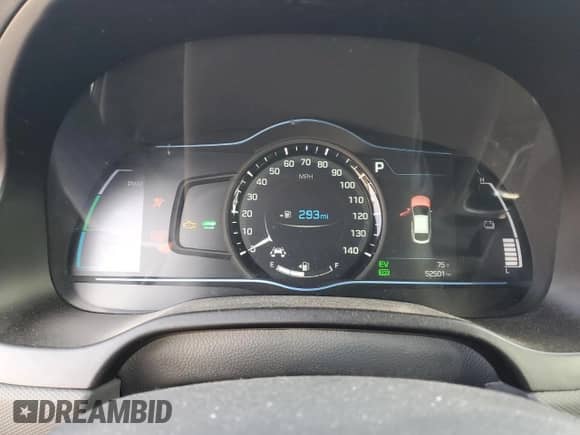 2019 Hyundai Ioniq Limited с VIN KMHC85LC3KU130676, выставлен на аукционе Copart как лот 68561685 с пробегом 52 501 миль миль и Списание • Salvage title. История ставок и продаж доступна на DreamBid. Изображение 9.