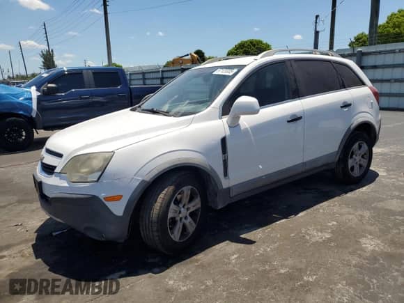 2015 Chevrolet Captiva Sport LS with VIN 3GNAL2EKXFS516649, listed as a Copart auction lot 57123335 with 117,126 mi miles and Salvage title. Bid and sale history available at DreamBid. Image 1.