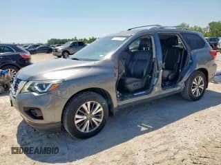 2019 Nissan Pathfinder SL with VIN 5N1DR2MN5KC609798, listed as a Copart auction lot 71237355 with 84,992 mi miles and Salvage title. Bid and sale history available at DreamBid. Image 1.