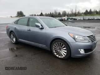 2014 Hyundai Equus Ultimate z VIN KMHGH4JH4EU083267, wystawiony jako Copart lot #45590805 z przebiegiem 80 733 mil mil oraz Czysty tytuł • Clean title. Historia ofert i sprzedaży dostępna na DreamBid. Obrazek 4.