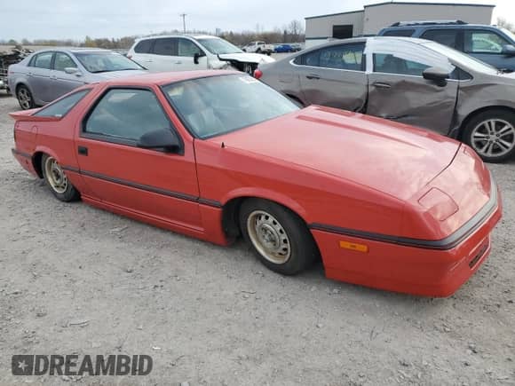 1997 Dodge Daytona with VIN 1B3CA64A5HG194027, listed as a Copart auction lot 86472164 with Not provided miles and Non repairable. Bid and sale history available at DreamBid. Image 4.