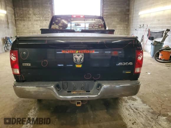 2009 Dodge 1500 SLT z VIN 1D3HV18P49S706330, wystawiony jako Copart lot #79635833 z przebiegiem 174 720 mil mil oraz Szkoda całkowita • Salvage title. Historia ofert i sprzedaży dostępna na DreamBid. Obrazek 6.