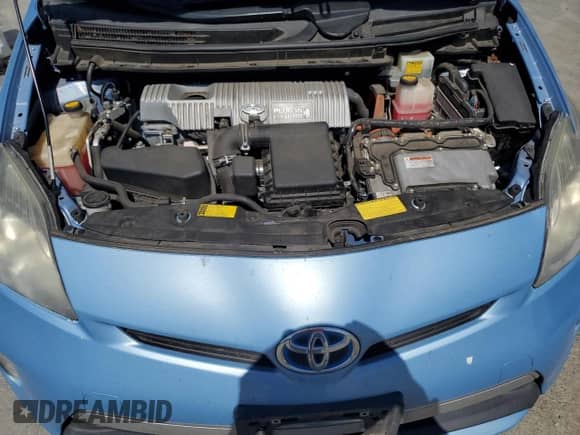 2012 Toyota Prius with VIN JTDKN3DPXC3019564, listed as a Copart auction lot 65063705 with 136,978 mi miles and Salvage title. Bid and sale history available at DreamBid. Image 11.