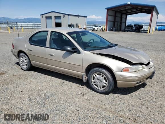 2000 Dodge Stratus SE with VIN 1B3EJ46X2YN122759, listed as a Copart auction lot 60714645 with 128,334 mi miles and Clean title. Bid and sale history available at DreamBid. Image 4.