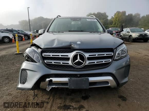 2017 Mercedes-Benz GLS 450 with VIN 4JGDF6EE9HA828668, listed as a Copart auction lot 81888325 with 118,051 mi miles and Salvage title. Bid and sale history available at DreamBid. Image 5.