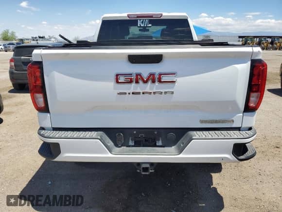 2019 GMC Sierra 1500 Elevation with VIN 1GTR9CED5KZ296450, listed as a Copart auction lot 58713115 with 123,067 mi miles and Salvage title. Bid and sale history available at DreamBid. Image 6.