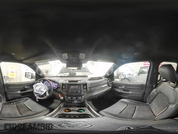 2020 Ram 1500 Rebel with VIN 1C6SRFET9LN307198, listed as a Copart auction lot 56057765 with 118,860 mi miles and Salvage title. Bid and sale history available at DreamBid. Image 15.