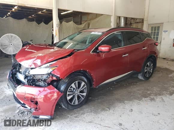 2019 Nissan Murano SL z VIN 5N1AZ2MJ0KN110492, wystawiony jako Copart lot #71456655 z przebiegiem 73 973 mil mil oraz Szkoda całkowita • Salvage title. Historia ofert i sprzedaży dostępna na DreamBid. Obrazek 1.
