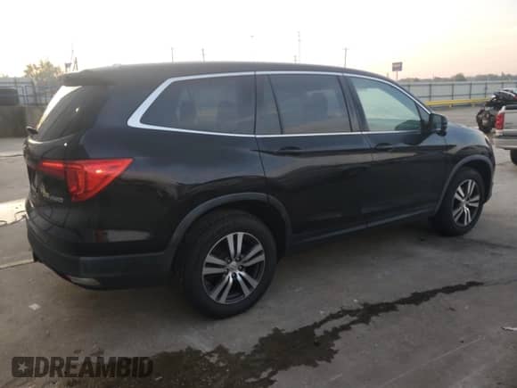 2016 Honda Pilot EX with VIN 5FNYF6H32GB027568, listed as a Copart auction lot 67601025 with 167,623 mi miles and Salvage title. Bid and sale history available at DreamBid. Image 3.