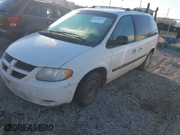2005 Dodge Caravan SXT with VIN 1D4GP45R25B215239, listed as a IAAI auction lot 43505827 with 232,896 mi miles and . Bid and sale history available at DreamBid. Image 2.